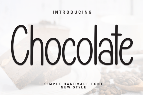 A Font for Feeling: Chocolate Font in Editorial Design