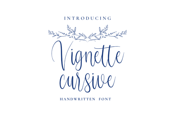 A Marketing Designer's Review of the Vignette Cursive Font