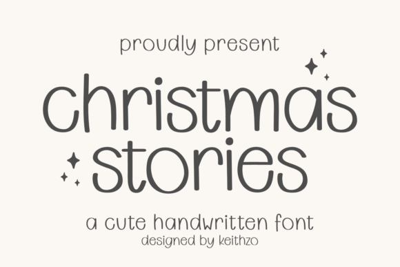Christmas Stories: A Handwritten Font for Enchanting Web Layouts