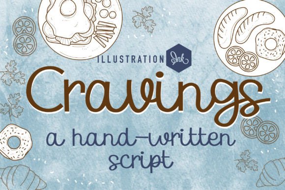 Cravings: A Handwritten Typeface Built for Digital Craft