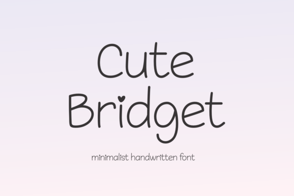 Cute Bridget: The Friendly Font for Building a Cohesive Brand