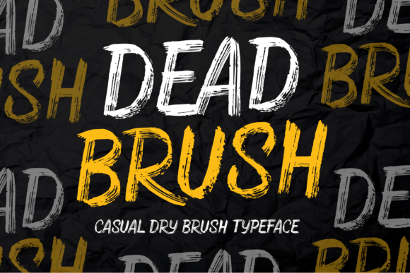 Dead Brush: A Trustworthy Handwritten Font for Branding