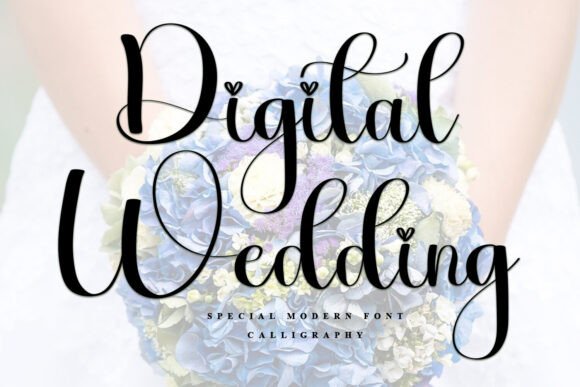 Digital Wedding: A Font for Crafting a Memorable Brand