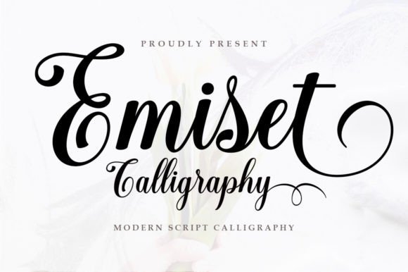 Emiset Calligraphy: A Font for Authentic Digital Branding