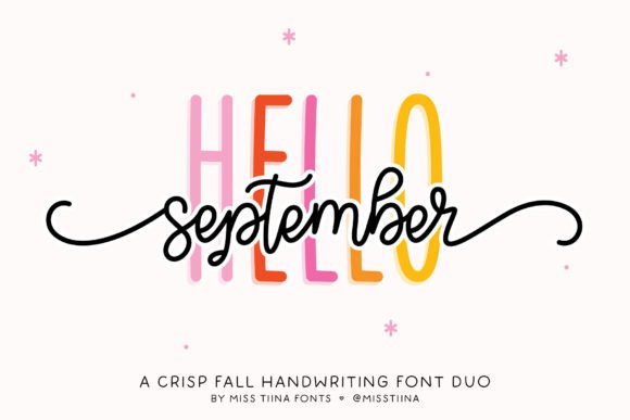 Hello September Duo: A Strategic Font Pair for Modern Marketing