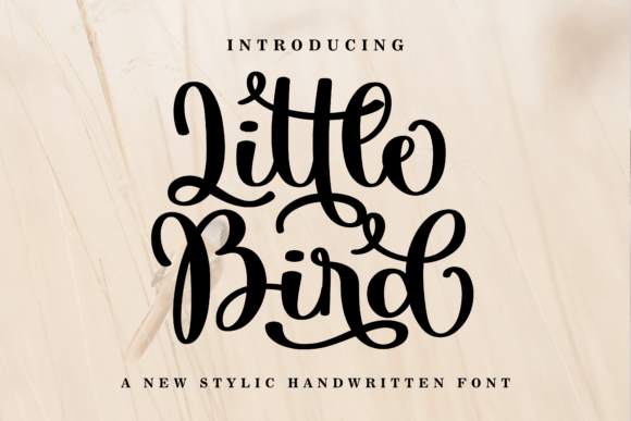 Little Bird: A Script Font Perfect for Handmade Projects