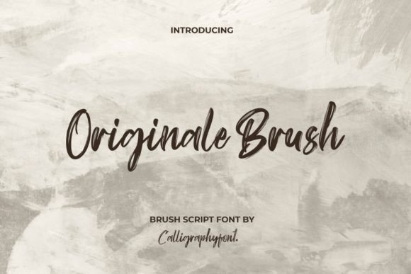 Originale Brush: A Font That Adds Authentic Character to Your Brand