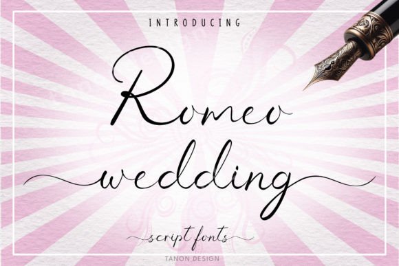 Romeo Wedding: An Editorial Designer's New Favorite Typeface