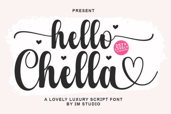 Testing Hello Chella for a Brand Identity Project