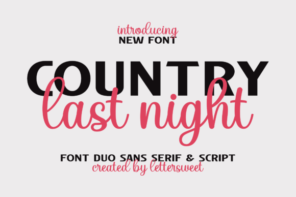 The Editorial Charm of Country Last Night Duo
