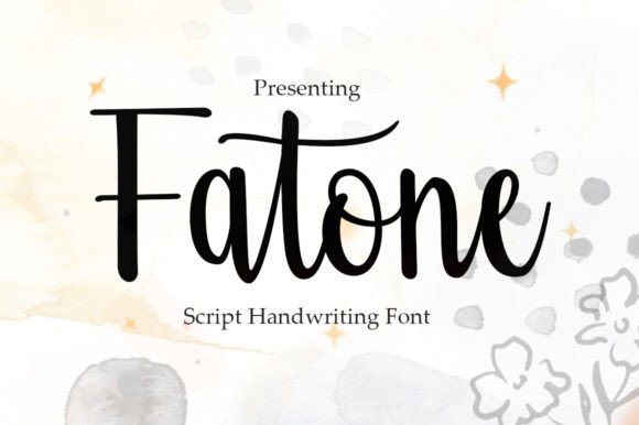 The Fatone Font: An Editorial Typeface for Elegant Content