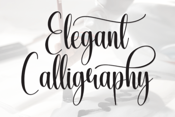 Using Elegant Calligraphy as a Campaign Power Font